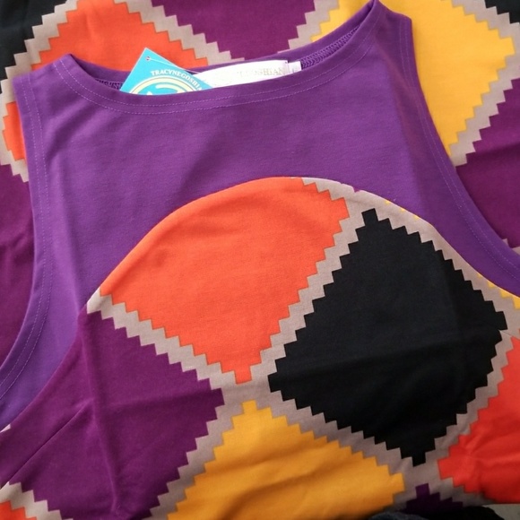 Comfy Anytime Dress Purple Diamond - Picture 2 of 3